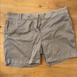 Gray J. Crew Chino Shorts